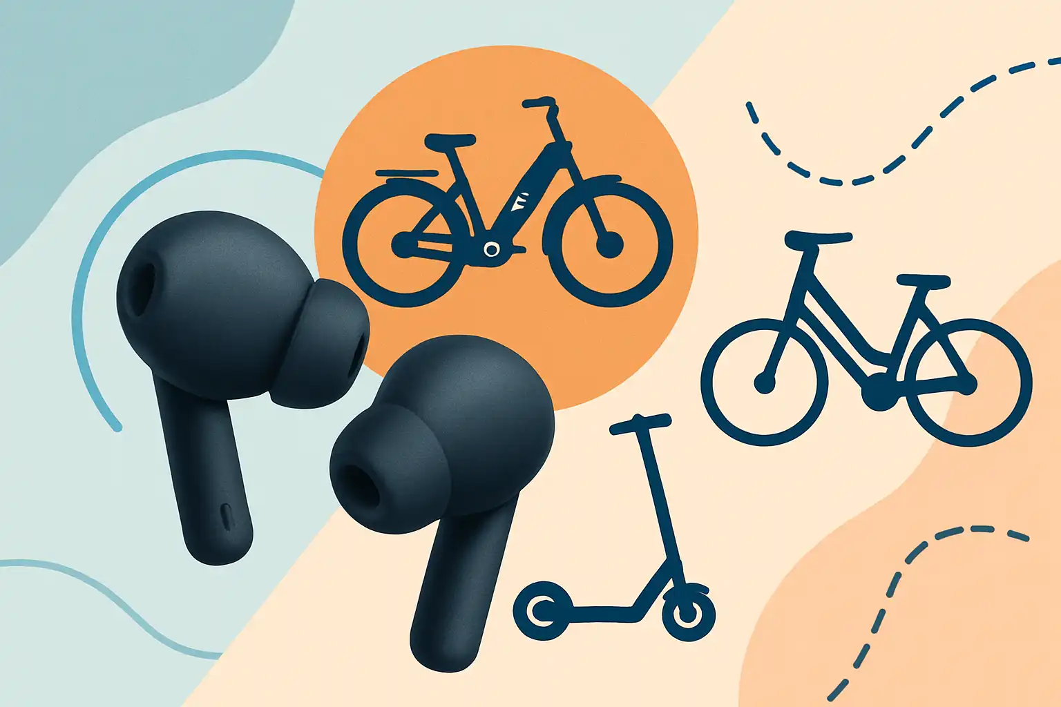 E-bike, scooter of fiets: welke oordopjes houden je veilig in het verkeer (en klinken geweldig)