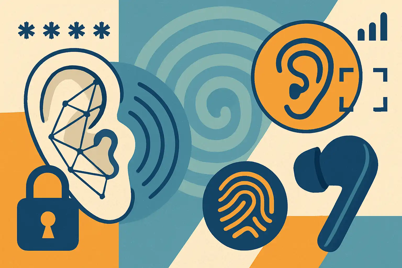 Je oor als wachtwoord: earprint-authenticatie uitgelegd en wat het betekent voor draadloze oordopjes
