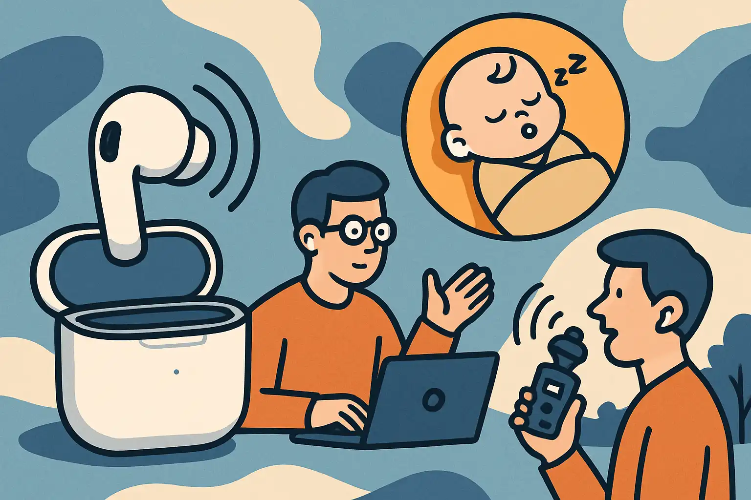 Je oordopjes als babyfoon, vergadermicrofoon en field-recorder: verrassende toepassingen en hoe je ze instelt