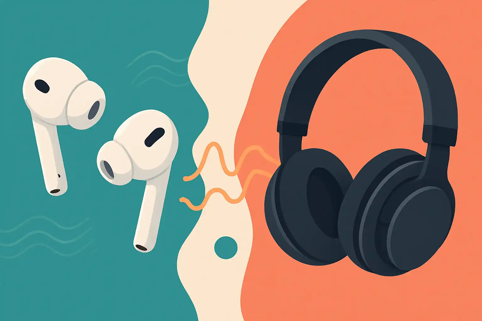 Oordopjes of koptelefoon: wanneer kies je voor compact gemak en wanneer voor vol geluid?