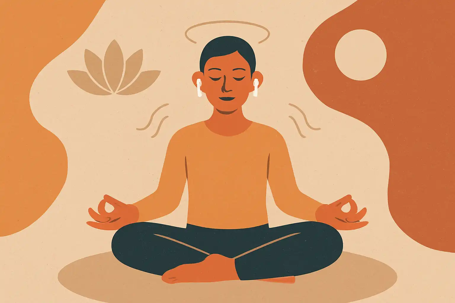 Zo gebruik je je draadloze oordopjes voor mindfulness en meditatie