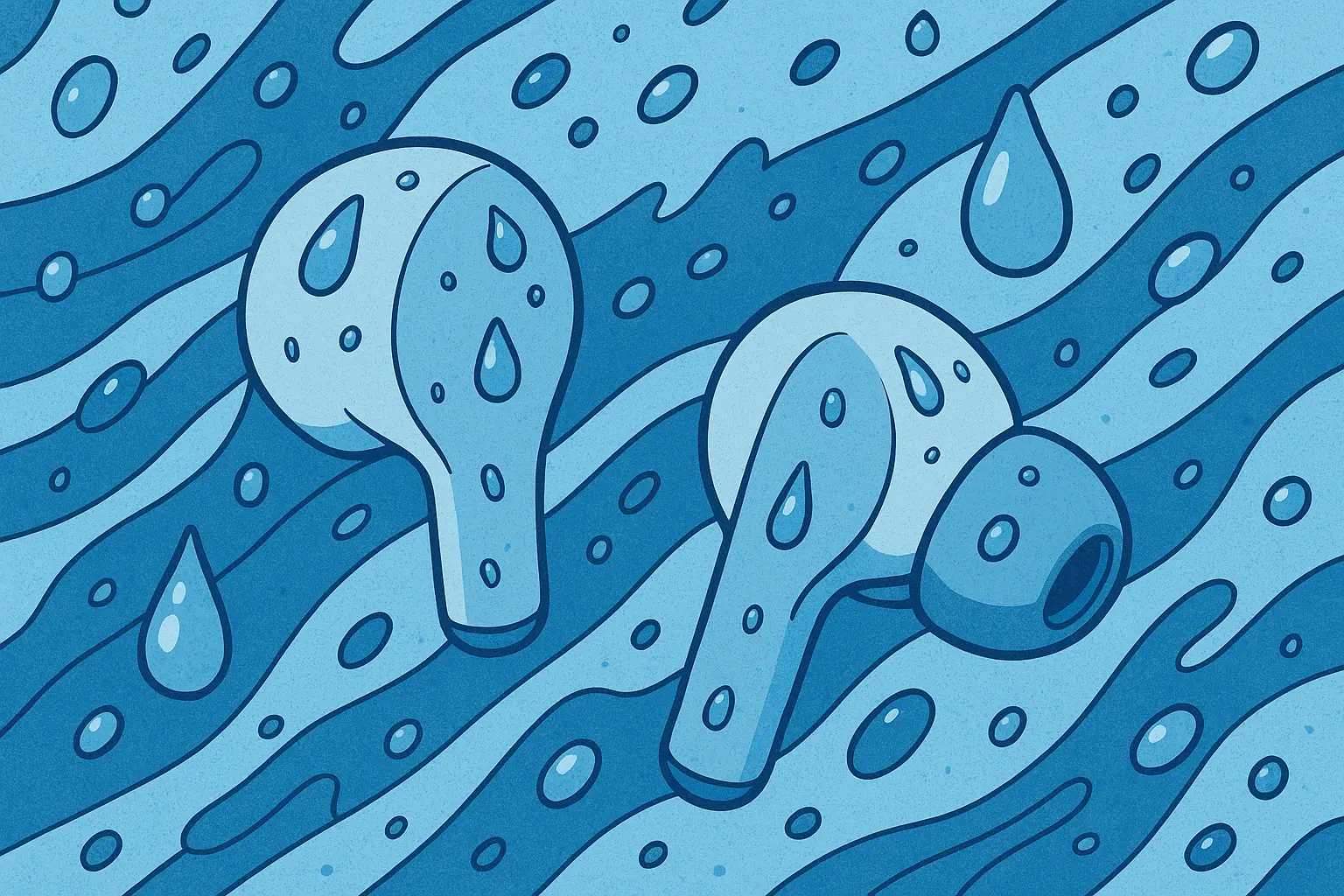 Water- en zweetbestendigheid van draadloze oordopjes