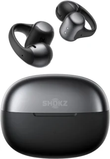 Shokz OpenDots ONE – Open-ear – Clip-on Oortjes – Draadloze Oordopjes – Dolby audio – Zwart