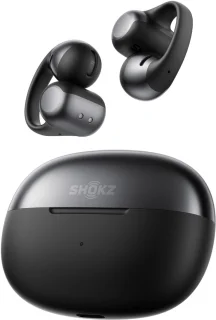 Shokz OpenDots ONE – Open-ear – Clip-on Oortjes – Draadloze Oordopjes – Dolby audio – Zwart
