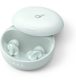 soundcore Sleep A30 Anker slaapkoptelefoon, intelligente actieve ruisonderdrukkende slaaphoofdtelefoon, adaptief snurkmaskeringssysteem, ultiem comfort voor zijslapers, 45 uur speeltijd