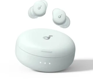 soundcore Sleep A30 Anker slaapkoptelefoon, intelligente actieve ruisonderdrukkende slaaphoofdtelefoon, adaptief snurkmaskeringssysteem, ultiem comfort voor zijslapers, 45 uur speeltijd
