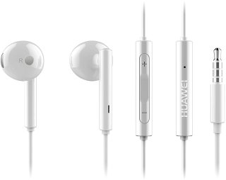 De Huawei stereo headset - 3.5mm semi-in-ear - wit in één oogopslag