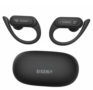 Draadloze Sport Oordopjes met Haakjes - Bluetooth V5.3 - 15 uur Afspeeltijd - Touch Control - Smart Case - LED Display - USB C - Touch Control - Oortipmaten S/M/L