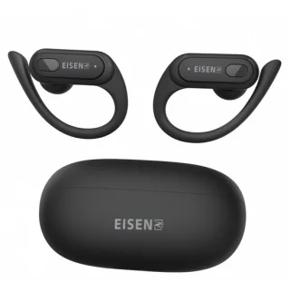 Draadloze Sport Oordopjes met Haakjes - Bluetooth V5.3 - 15 uur Afspeeltijd - Touch Control - Smart Case - LED Display - USB C - Touch Control - Oortipmaten S/M/L