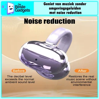 Draadloze oordopjes met Oorclip Zwart - Geschikt voor Apple en Android - Bluetooth 5.4 - Draadloze oortje Bluetooth - Sport Oordopjes - Bluetooth Oordopjes - Draadloze Oordopjes - Oortjes Draadloos - In-Ear Oordopjes - Model W18