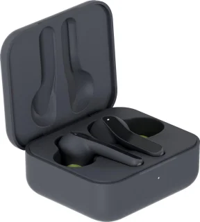 HYPHEN 2 Draadloze oordopjes Bluetooth 5.0 oortjes l Earpods draadloos met 36 uur batterij l Grijs