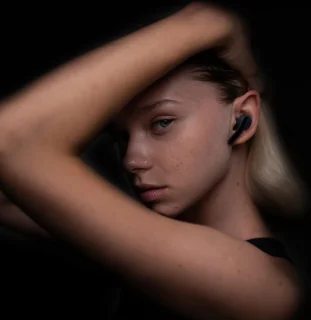 HYPHEN 2 Draadloze oordopjes Bluetooth 5.0 oortjes l Earpods draadloos met 36 uur batterij l Grijs