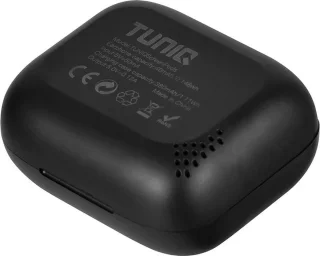 TUNIQ Wireless Earplugs - Draadloos oordopje - Oplaadcase - Zwart