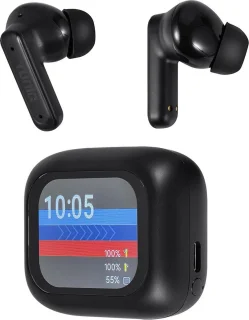 TUNIQ Wireless Earplugs - Draadloos oordopje - Oplaadcase - Zwart