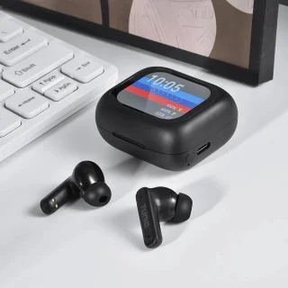 TUNIQ Wireless Earplugs - Draadloos oordopje - Oplaadcase - Zwart