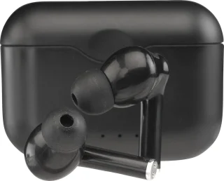 Denver TWE-37 - Earbuds - Wireless - Draadloos Oordopjes - Bluetooth - met oplaad case - handsfree - sporten - headset - In-ear - Zwart