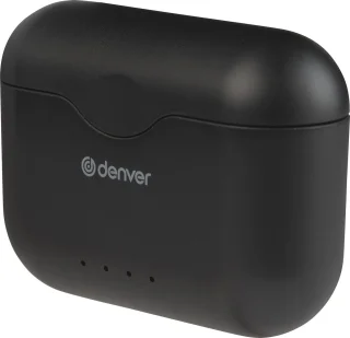 Denver TWE-37 - Earbuds - Wireless - Draadloos Oordopjes - Bluetooth - met oplaad case - handsfree - sporten - headset - In-ear - Zwart