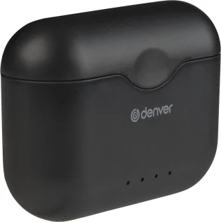 Denver TWE-37 - Earbuds - Wireless - Draadloos Oordopjes - Bluetooth - met oplaad case - handsfree - sporten - headset - In-ear - Zwart