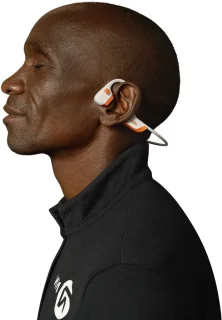 Shokz OpenRun Pro 2 EK - Bone Conduction - Sporthoofdtelefoon - Eliud Kipchoge Edition - Oranje/Wit