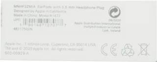 Apple EarPods met 3,5mm headphone jack (koptelefoonaansluiting)