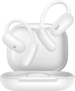 Soundcore AeroFit 2 Hoofdtelefoons Draadloos Open-ear Gesprekken/Muziek/Sport/Elke dag Bluetooth Wit