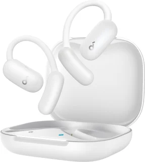Soundcore AeroFit 2 Hoofdtelefoons Draadloos Open-ear Gesprekken/Muziek/Sport/Elke dag Bluetooth Wit