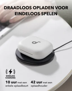 Soundcore AeroFit 2 Hoofdtelefoons Draadloos Open-ear Gesprekken/Muziek/Sport/Elke dag Bluetooth Wit