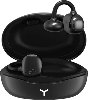 hileo hi85 - Draadloze Oordopjes met Oplaadcase – Zwart - Ear clip Air Conduction - Sport - Open-Ear - Bluetooth V6.0 – Draadloze oortjes – Geschikt voor IOS/Android - HD audio
