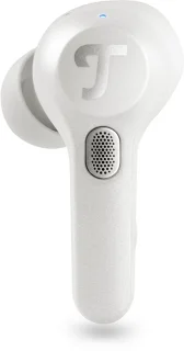 Teufel AIRY TWS PRO - True-Wireless in-ear Bluetooth-hoofdtelefoon met actieve ruisonderdrukking, transparantiemodus, draadloos opladen, IPX4 waterbestendig - Silver White