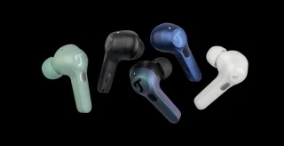 Teufel AIRY TWS PRO - True-Wireless in-ear Bluetooth-hoofdtelefoon met actieve ruisonderdrukking, transparantiemodus, draadloos opladen, IPX4 waterbestendig - Silver White