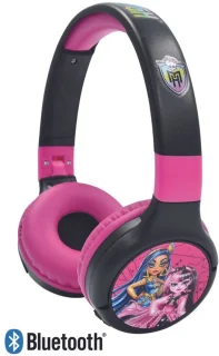 2-in-1 bluetooth en bedrade koptelefoon monster high design