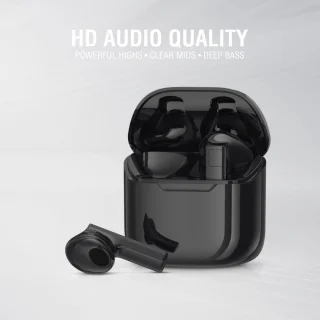 4smarts SkyBuds 2 TWS Bluetooth Oordopjes Zwart