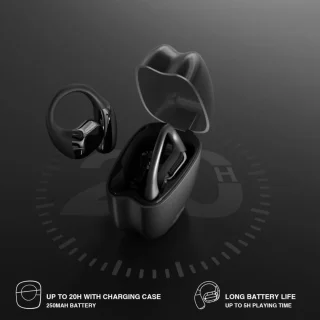 4smarts SkyBuds 5.4 Draadloze Bluetooth Oordopjes Zwart