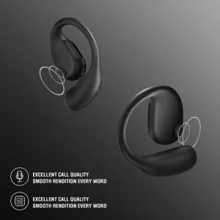 4smarts SkyBuds 5.4 Draadloze Bluetooth Oordopjes Zwart