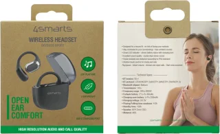 4smarts SkyBuds 5.4 Draadloze Bluetooth Oordopjes Zwart