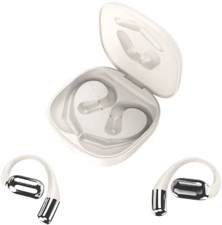 4smarts SkyBuds AI Open-Ear Bluetooth Headset Beige