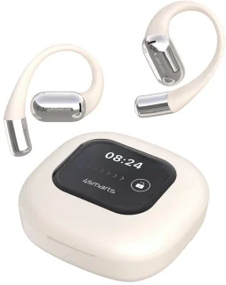 4smarts SkyBuds AI Open-Ear Bluetooth Headset Beige