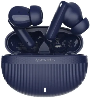 4smarts SkyBuds Pro Draadloze oordopjes Blauw