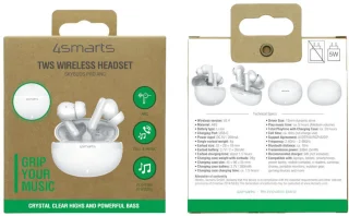 4smarts SkyBuds Pro Oordopjes Wit