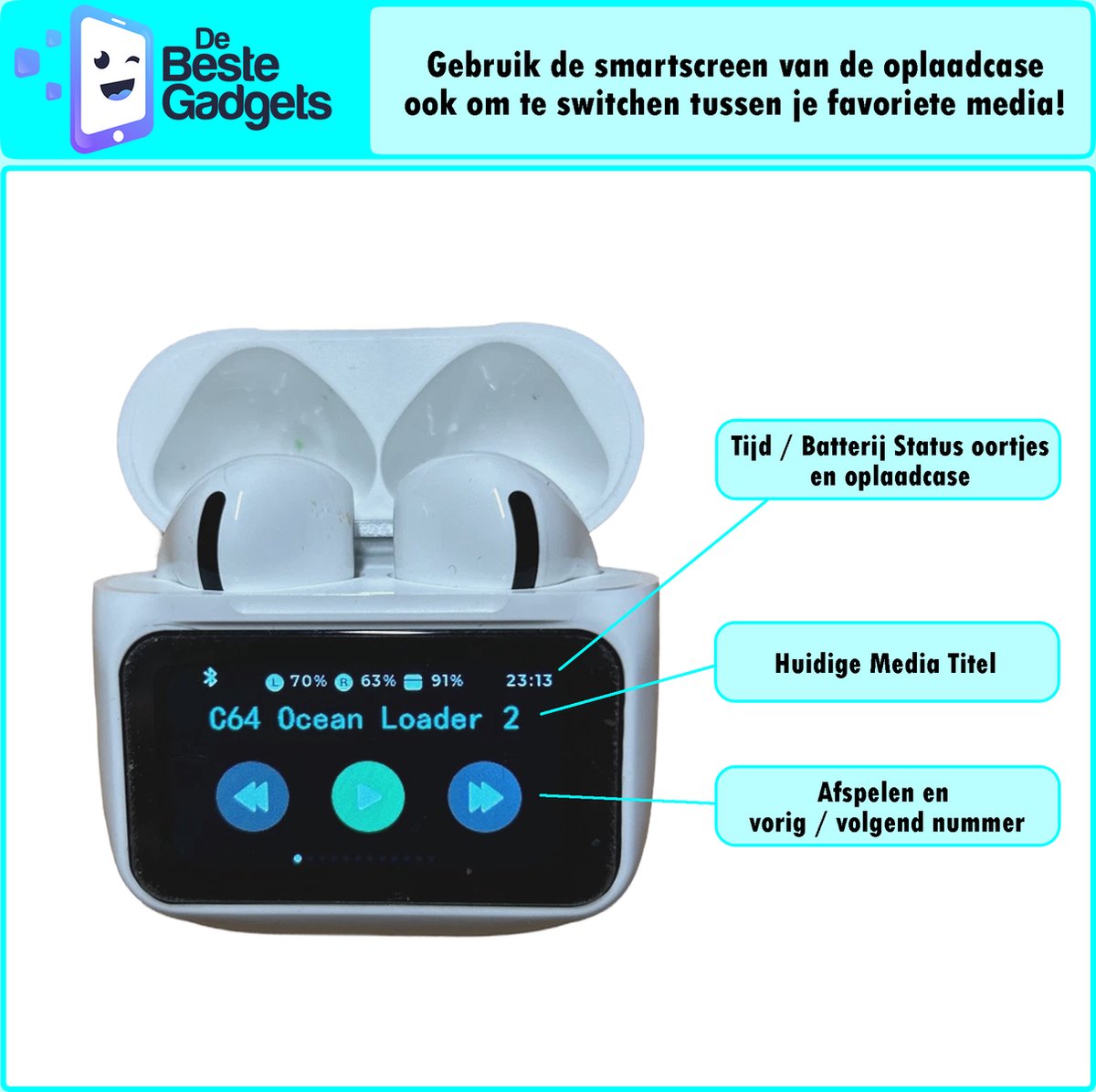 A11 Pro draadloze sport oordopjes Bluetooth 5.3