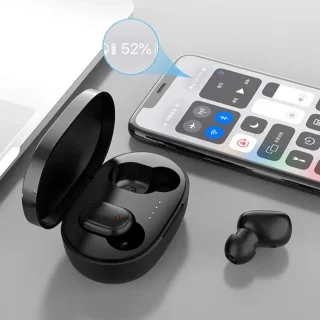 A6S Draadloze Bluetooth 5.1 Oordopjes Zwart