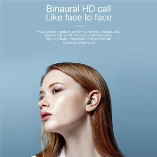 A6S Draadloze Bluetooth 5.1 Oordopjes Zwart