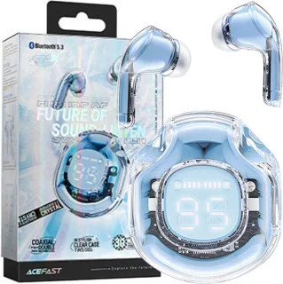 Acefast T8 draadloze Bluetooth hoofdtelefoon lichtblauw