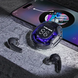 Acefast T8 TWS Bluetooth hoofdtelefoon paars