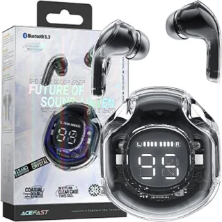 Acefast T8 TWS Bluetooth Hoofdtelefoon Zwart