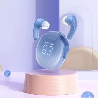 Acefast T9 Bluetooth 5.3 Draadloze In-Ear Hoofdtelefoon Blauw