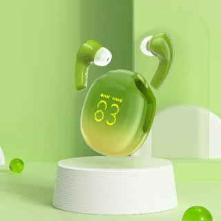 Acefast T9 Bluetooth 5.3 Draadloze In-Ear Hoofdtelefoon Groen