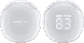 Acefast T9 Bluetooth 5.3 draadloze in-ear hoofdtelefoon wit