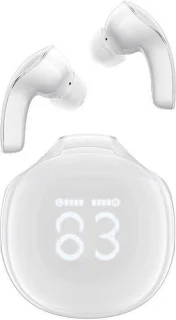 Acefast T9 Bluetooth 5.3 draadloze in-ear hoofdtelefoon wit
