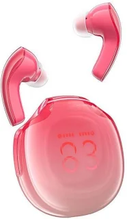 Acefast T9 Bluetooth 5.3 in-ear hoofdtelefoon rood